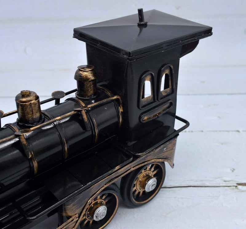 Sooharic Sooye Diecast Model Locomotive Classic Locomotive Collectible Model Train Classic Home Decor (Locomotive) - Image 5